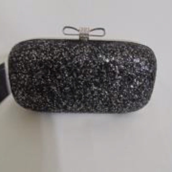 INC International Concepts Black Evie Clutch - Picture 4 of 8